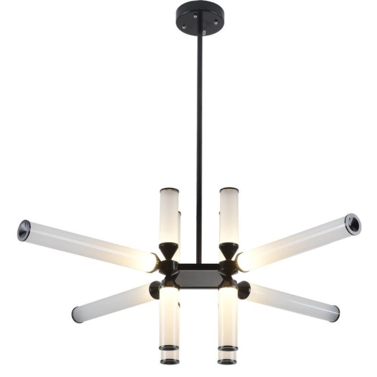 Lampa wisząca QUADRO-12 LED czarna RH115-12P Step into design