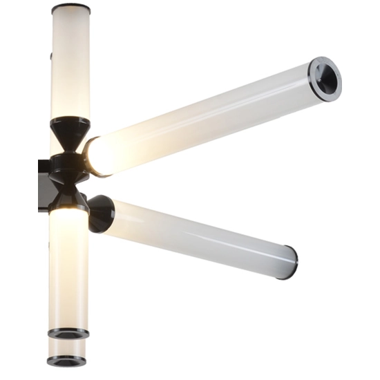 Lampa wisząca QUADRO-12 LED czarna RH115-12P Step into design