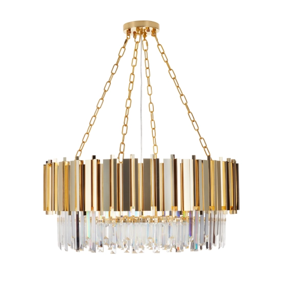 Lampa wisząca REA złota 80 cm DN923-80 Step into design