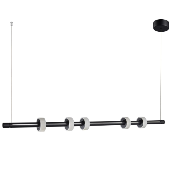 Lampa wisząca RINGO LED czarna 150 cm ST-8955P-L Step into design