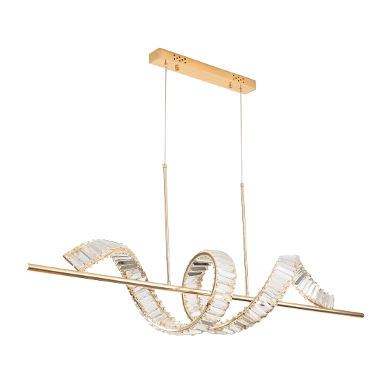 Lampa wisząca RITZ LED złota 150 cm ST-MD2405161 Step into Design