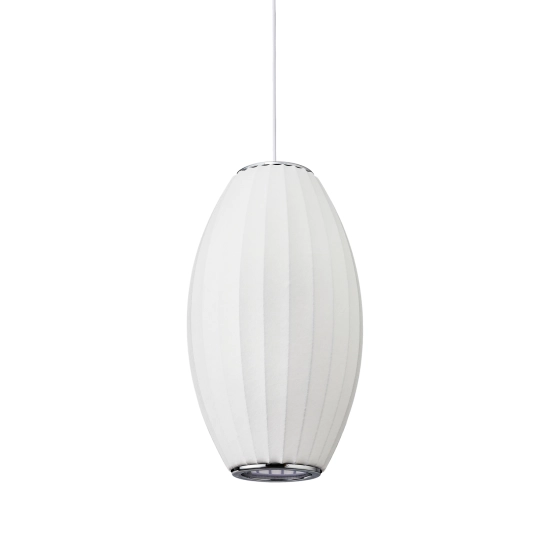 Lampa wisząca SILK BARREL biała 50 cm ST-2335-20 Step into design