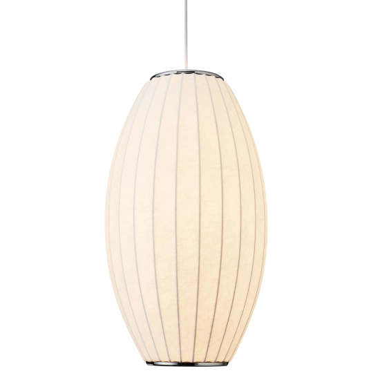 Lampa wisząca SILK BARREL biała 60 cm ST-2335-30 Step into design