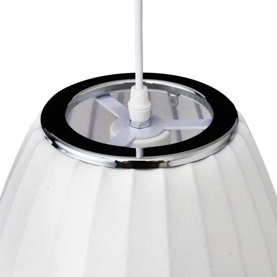 Lampa wisząca SILK BARREL biała 60 cm ST-2335-30 Step into design