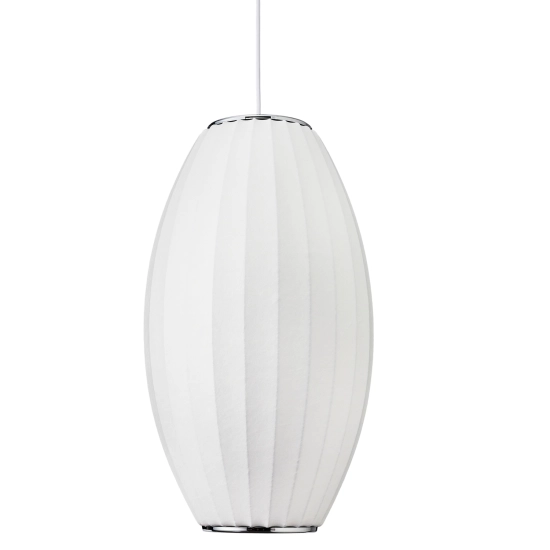 Lampa wisząca SILK BARREL biała 60 cm ST-2335-30 Step into design