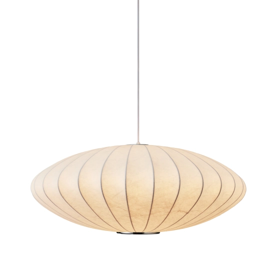 Lampa wisząca SILK FLAT biała 50 cm ST-2328-50 Step into design
