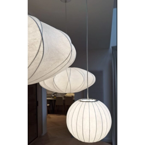 Lampa wisząca SILK biała 40 cm ST-2330-40 Step into design