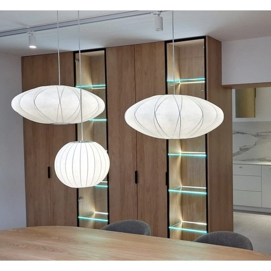 Lampa wisząca SILK biała 50 cm ST-2330-50 Step into design