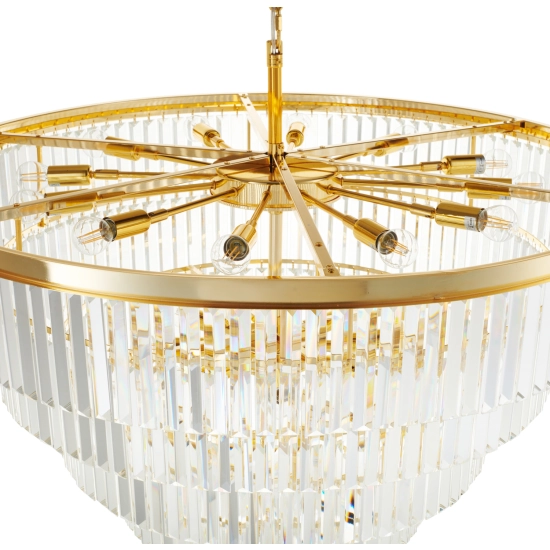 Lampa wisząca SPLENDORE złota 100 cm DN915-100 Step into Design