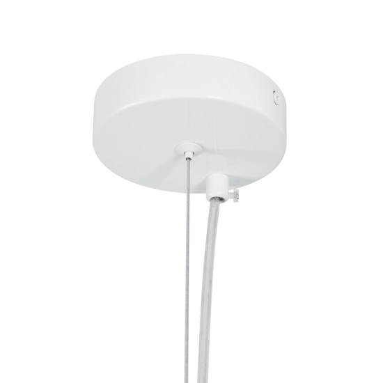Lampa wisząca STONE 80 cm - biała DN426-800 Step into design
