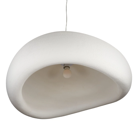 Lampa wisząca STONE 80 cm - biała DN426-800 Step into design