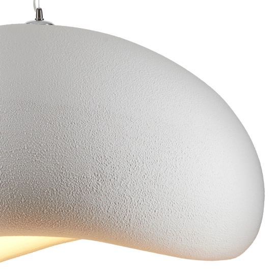 Lampa wisząca STONE 80 cm - biała DN426-800 Step into design