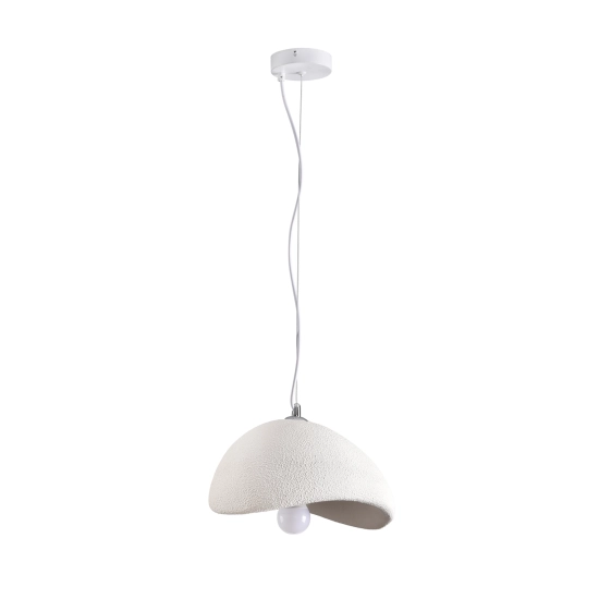 Lampa wisząca STONE biała 30 cm DN426-300 Step into design
