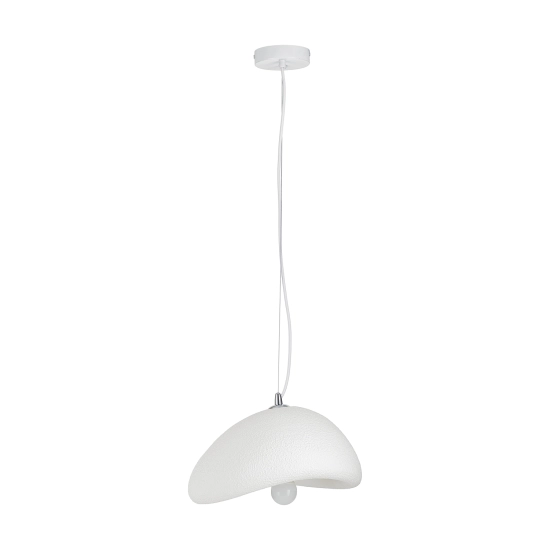 Lampa wisząca STONE biała 30 cm DN426-300 Step into design