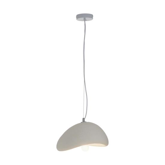 Lampa wisząca STONE biała 30 cm DN426-300 Step into design