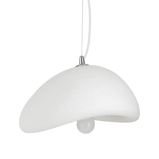 Lampa wisząca STONE biała 30 cm DN426-300 Step into design