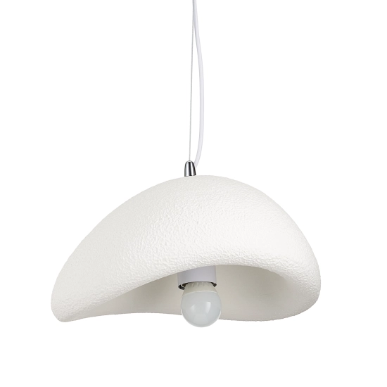 Lampa wisząca STONE biała 30 cm DN426-300 Step into design