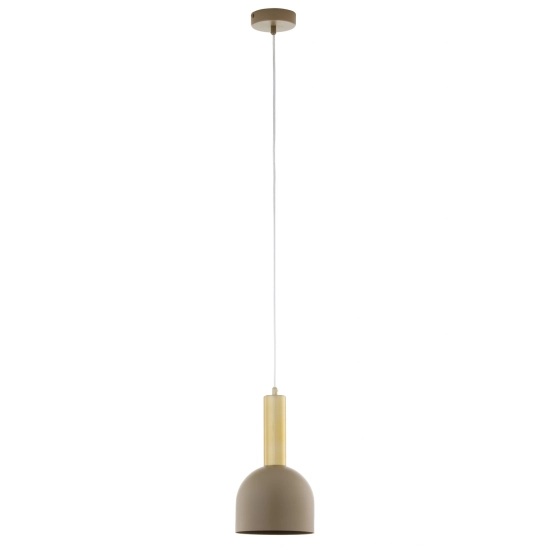 Lampa wisząca VITRUM GOLD dzwonek ciepły beż/złoty szczotkowany 41715 Sigma - zdjęcie produktu