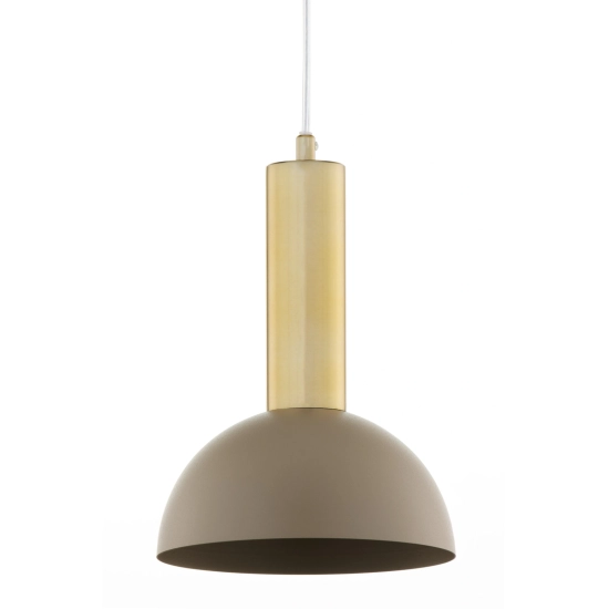 Lampa wisząca VITRUM GOLD kopuła D ciepły beż/złoty szczotkowany 41714 Sigma - zdjęcie produktu