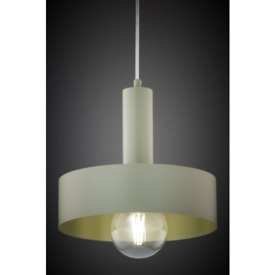 Lampa wisząca VITRUM KOŁO szałwia 41547 Sigma
