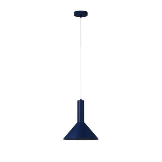Lampa wisząca VITRUM stożek granatowy 41595 RAL 5003 Sigma - zdjęcie produktu