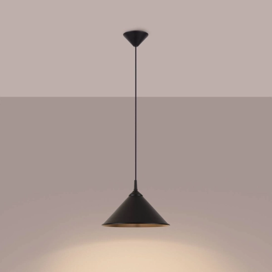 Lampa wisząca ZUMA czarna SL.1326 SOLLUX LIGHTING