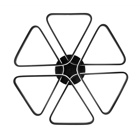 Lampa wiszące Trójkąty MADERA 72W + Pilot AZ133 295DL DOMENO LIGHTING - zdjęcie dodatkowe 2