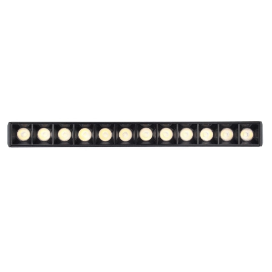 Lampa z diodami do szyn magnetycznych 12W 3000K DDCX-GS12-220 czarna 477DL DOMENO LIGHTING - zdjęcie dodatkowe 1