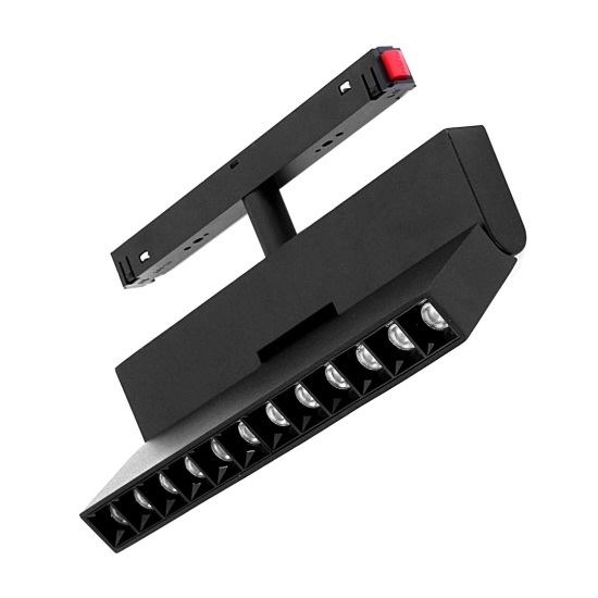 Lampa z diodami do szyn magnetycznych łamana 12W 4000K DDCX-GDZD12 484DL DOMENO LIGHTING - zdjęcie produktu
