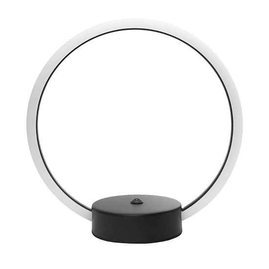 Lampka Nocna NIVI Led koło 9W 4000K w kolorze czarnym 602DL DOMENO LIGHTING - zdjęcie dodatkowe 3