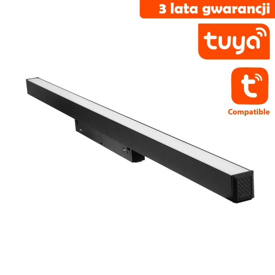 Linia LED Do Szyn Magnetycznych DDCX-FG600-TY TUYA 20W CCT Czarna 1302DL DOMENO LIGHTING - zdjęcie produktu