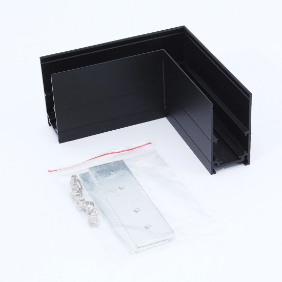 Narożnik Do Szyn Magnetycznych Natynkowych LL-20B ZJ 90 czarny 464DL DOMENO LIGHTING - zdjęcie produktu