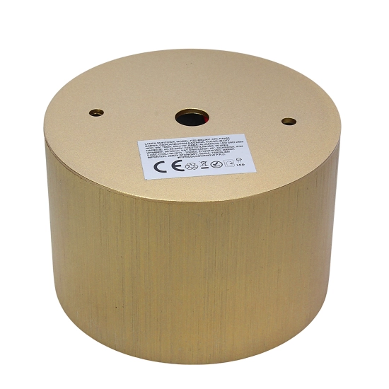 Oprawa Sufitowa LED PZE-MKL907 9W CCT 3000K-6000K Złota IP54 1405DL DOMENO LIGHTING - zdjęcie dodatkowe 2