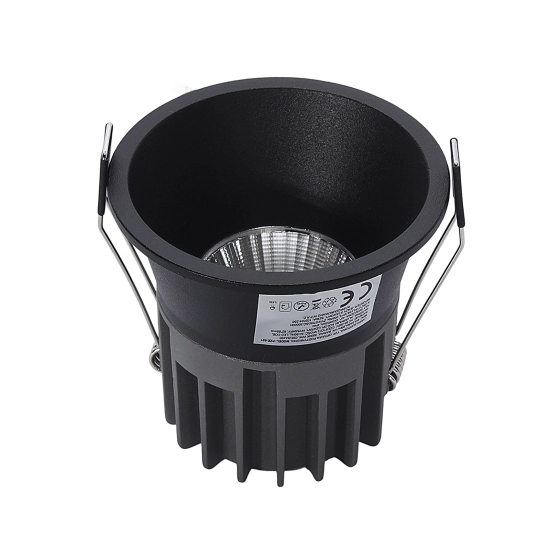 Oprawa wpuszczana PZE-921 IP44 6W 3000K czarny 1383DL DOMENO LIGHTING - zdjęcie dodatkowe 2