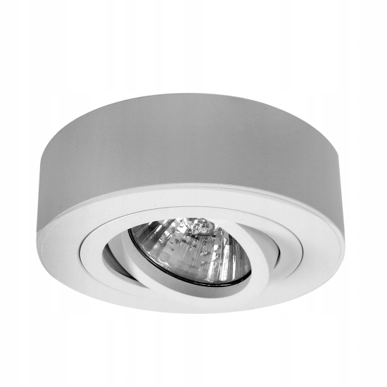 PÓŁTUBA OPRAWA HALOGENOWA BIAŁA GU10 225DL DOMENO LIGHTING - zdjęcie produktu