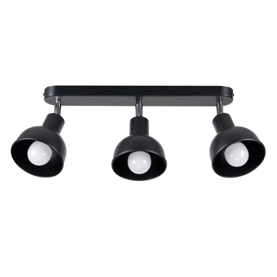 Plafon ELBA 3 czarny SL.1318 SOLLUX LIGHTING