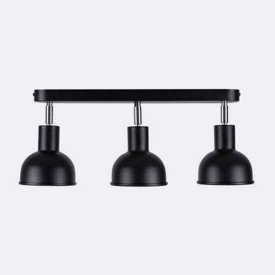 Plafon ELBA 3 czarny SL.1318 SOLLUX LIGHTING