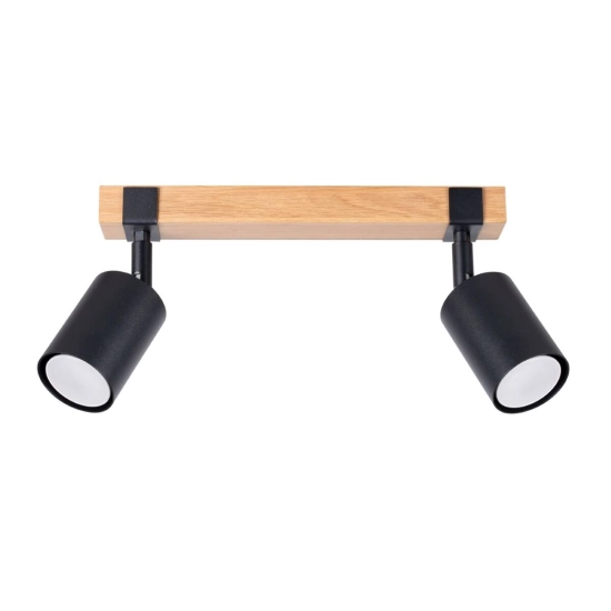 Plafon FAGER 2 czarny SL.1344 SOLLUX LIGHTING