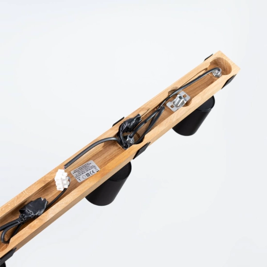 Plafon FAGER 4L czarny SL.1346 SOLLUX LIGHTING
