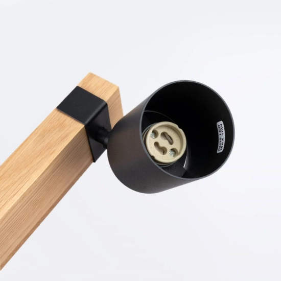 Plafon FAGER 4L czarny SL.1346 SOLLUX LIGHTING