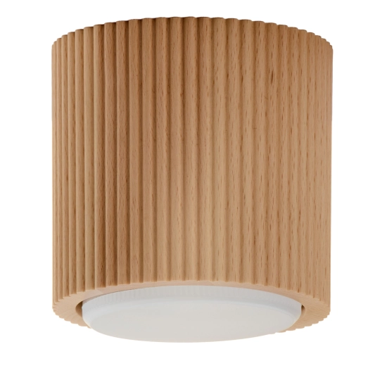 Plafon/Spot TUBO WOOD M buk 41671 drewno naturalne Sigma