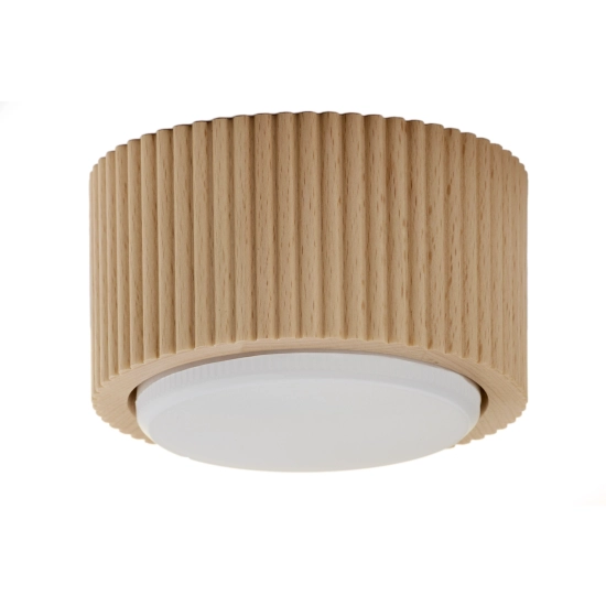 Plafon/Spot TUBO WOOD S buk 41670 drewno naturalne Sigma