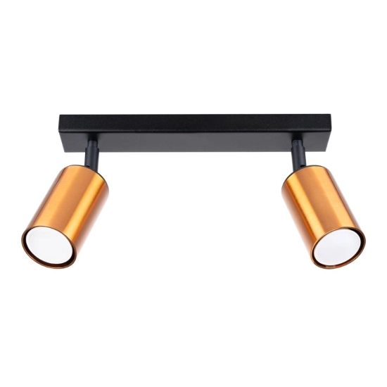 Plafon WINX 2 czarny/miedź SL.1375 SOLLUX LIGHTING