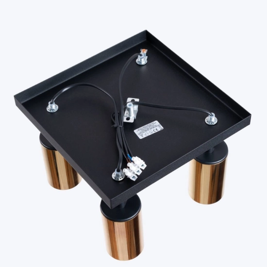 Plafon WINX 4 czarny/złoty SL.1386 SOLLUX LIGHTING