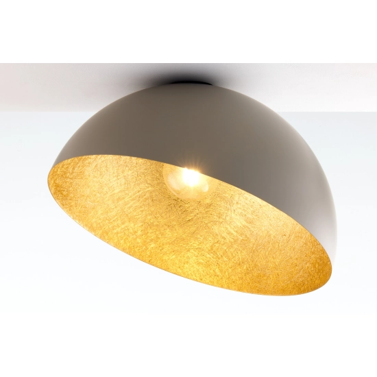 Plafon kopuła taupe złoty Sigma Lighting SFERA 50 41519 Sigma