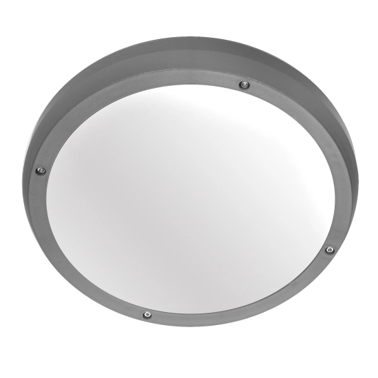 Plafon ścienny PIR P3001-E27-S 2xE27 antracyt z czujnikiem ruchu i zmierzchu Zewnętrzny TONDO 1365DL DOMENO LIGHTING - zdjęcie dodatkowe 1
