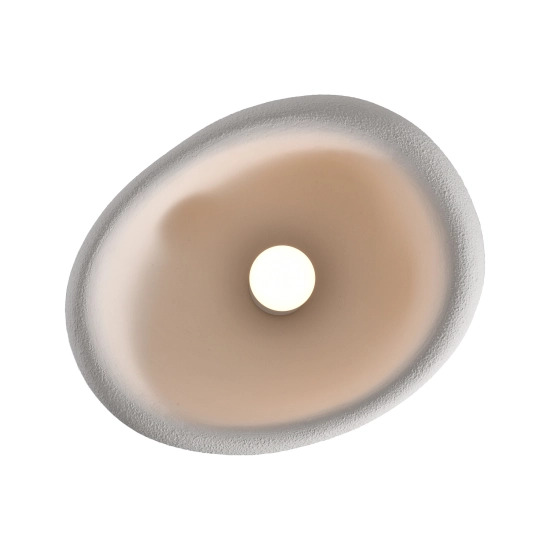 Plafon sufitowy STONE biały 40 cm DN426-40C Step into Design