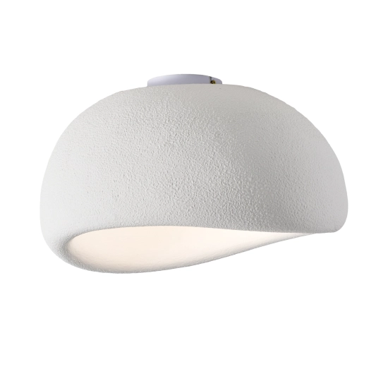 Plafon sufitowy STONE biały 50 cm DN426-50C Step into Design