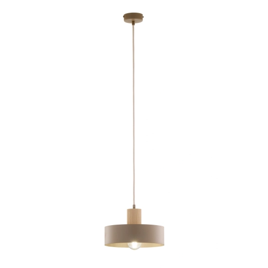 RIF WOOD 1 M ciepły beż 41869 lampa wisząca drewno naturalne jasne Sigma