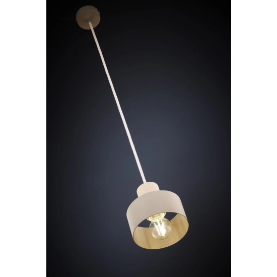RIF WOOD 1 S ciepły beż 41868 lampa wisząca drewno naturalne jasne Sigma